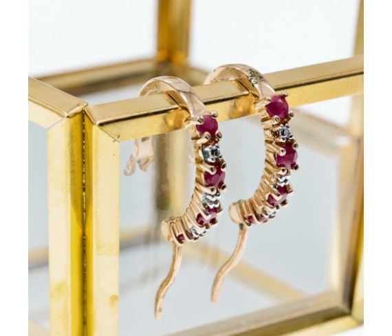 Выбираем первые сережки