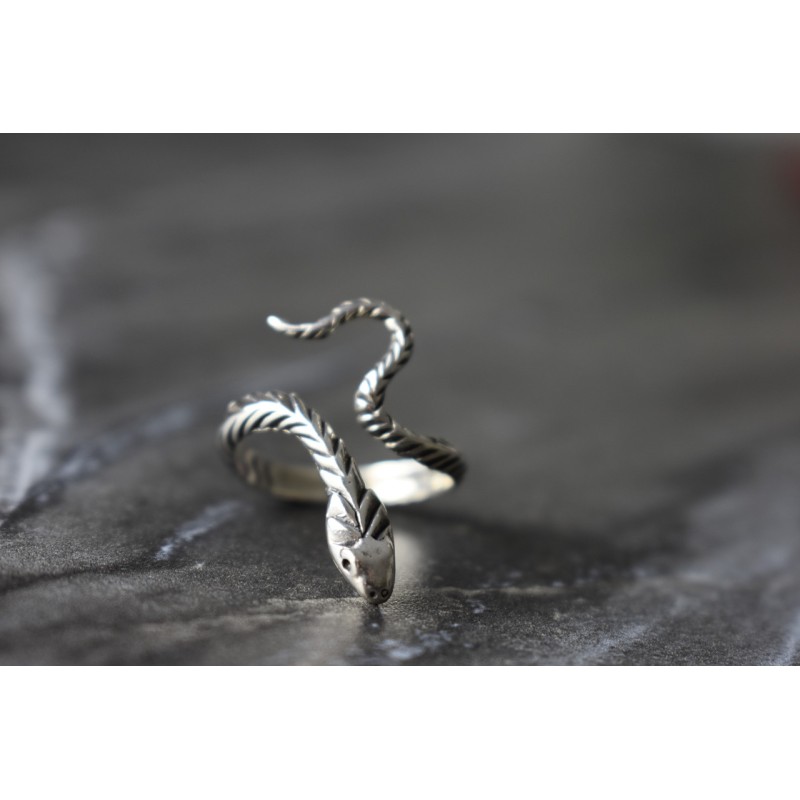 Sky Jewelry Серебряное кольцо *Змея