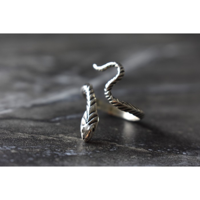 Sky Jewelry Серебряное кольцо *Змея