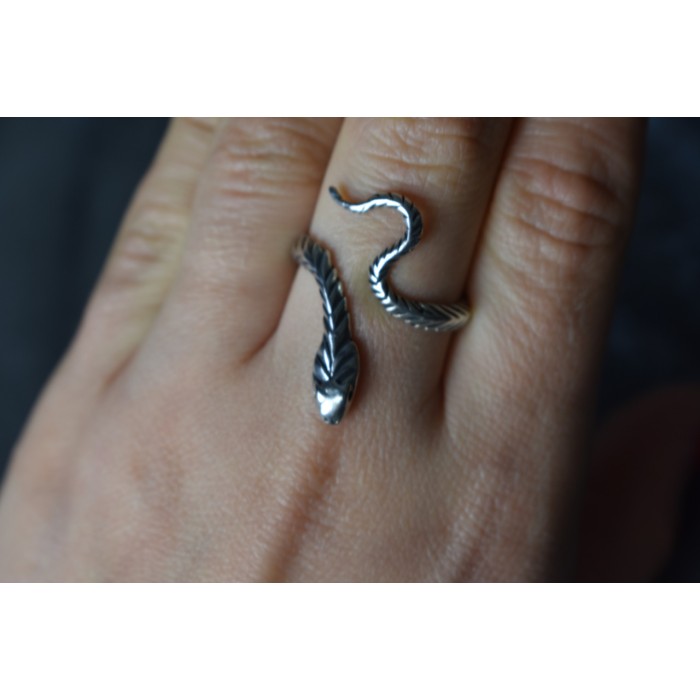 Sky Jewelry Серебряное кольцо *Змея