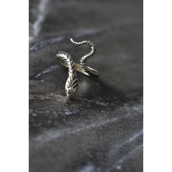 Sky Jewelry Серебряное кольцо *Змея