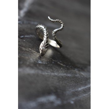 Sky Jewelry Серебряное кольцо *Змея