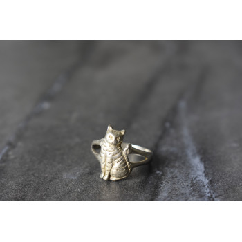 Sky Jewelry Серебряное кольцо *Кот