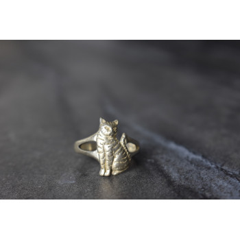 Sky Jewelry Серебряное кольцо *Кот