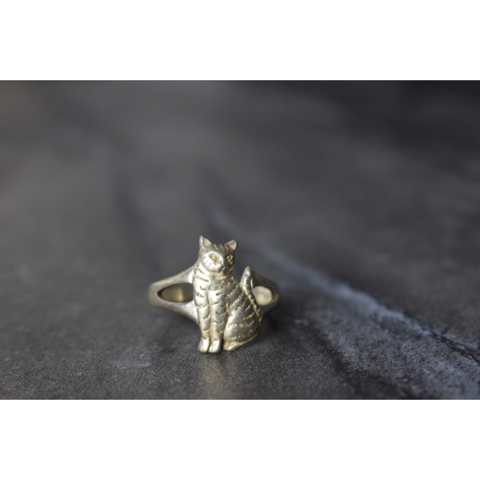 Sky Jewelry Серебряное кольцо *Кот