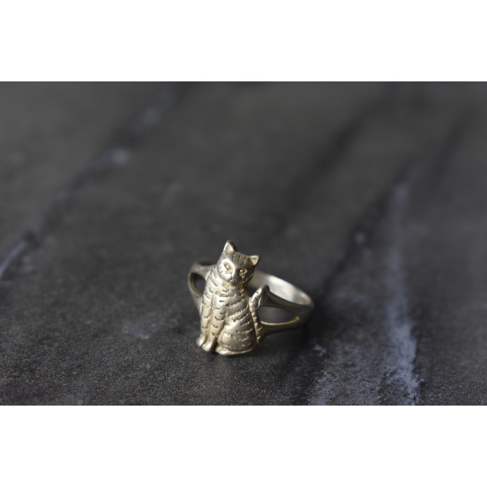 Sky Jewelry Серебряное кольцо *Кот