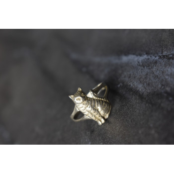 Sky Jewelry Серебряное кольцо *Кот
