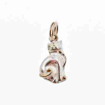 Sky Jewelry Серебряный кулон *Кошка