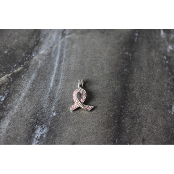 Sky Jewelry Серебряный кулон 925 пробы с Розовыми Фианитами