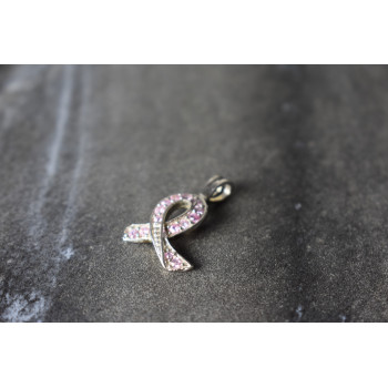 Sky Jewelry Серебряный кулон 925 пробы с Розовыми Фианитами