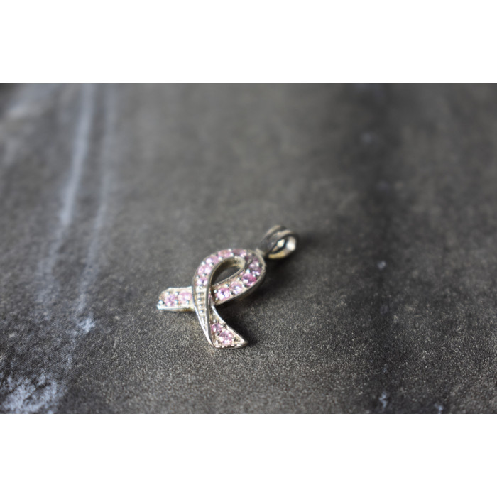 Sky Jewelry Серебряный кулон 925 пробы с Розовыми Фианитами