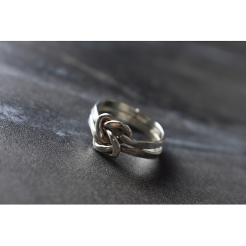 Sky Jewelry Двойное серебряное кольцо 925 проба