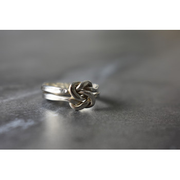 Sky Jewelry Двойное серебряное кольцо 925 проба