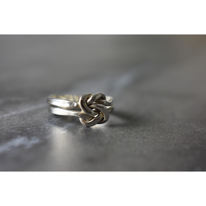 Sky Jewelry Двойное серебряное кольцо 925 проба