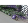 Sky Jewelry Серебряное кольцо с камнем Чароит