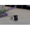 Sky Jewelry Серебряное кольцо с камнем Александрит