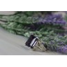 Sky Jewelry Серебряное кольцо с камнем Александрит