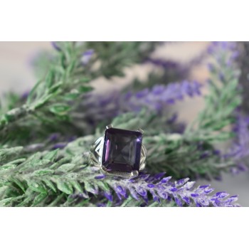 Sky Jewelry Серебряное кольцо с камнем Александрит