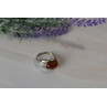 Sky Jewelry Серебряное кольцо 925 пробы с Янтарем