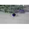 Sky Jewelry Серебряное кольцо 925 пробы с Сапфиром