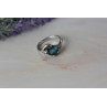 Sky Jewelry Серебряное кольцо с камнем Шпинель