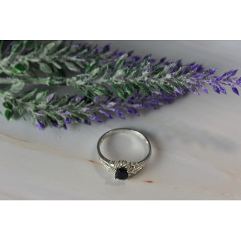Sky Jewelry Серебряное кольцо 925 пробы с камнем Шпинель