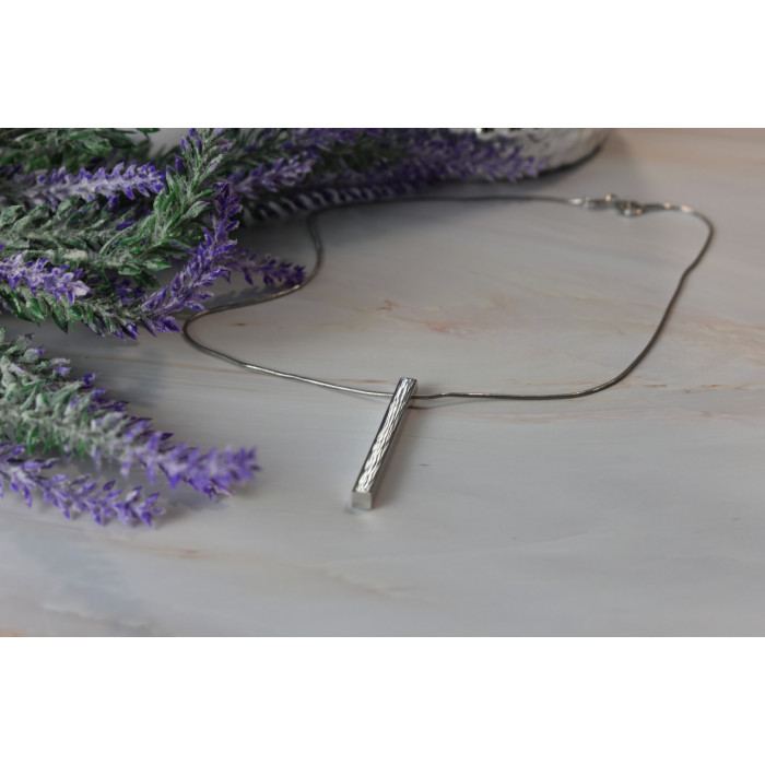 Sky Jewelry Стильная серебряная цепочка с кулоном Italy