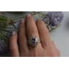 Sky Jewelry Серебряное кольцо с Фиолетовым Турмалином