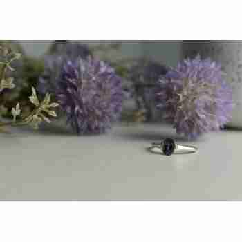 Sky Jewelry Серебряное кольцо 925 пробы со Шпинелью