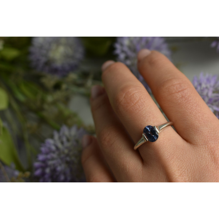 Sky Jewelry Серебряное кольцо 925 пробы со Шпинелью