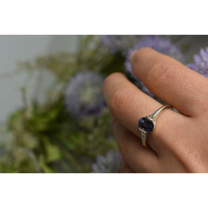 Sky Jewelry Серебряное кольцо 925 пробы со Шпинелью