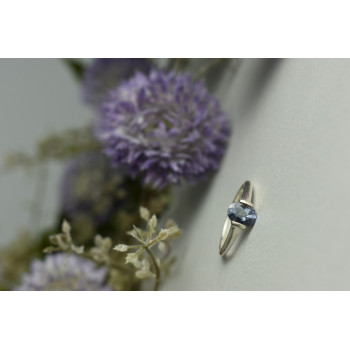 Sky Jewelry Серебряное кольцо 925 пробы со Шпинелью