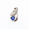 Sky Jewelry Серебряный кулон 925 пробы с камнем London Blue Topaz (Лондон Топаз)