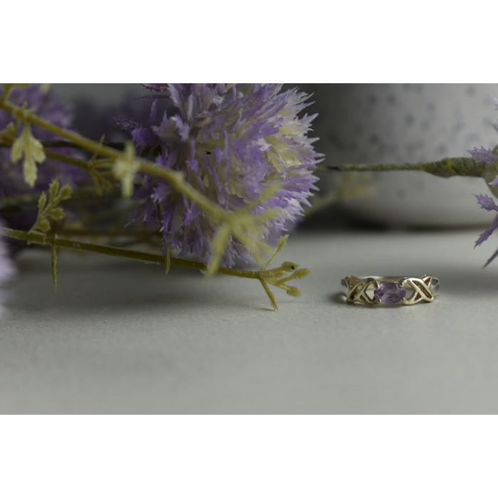 Sky Jewelry Серебряное кольцо 925 пробы с Турмалином