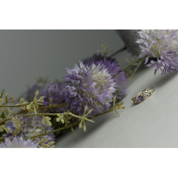 Sky Jewelry Серебряное кольцо 925 пробы с Турмалином