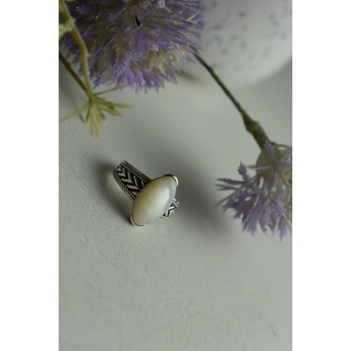 Sky Jewelry Серебряное кольцо 925 пробы с Перламутром