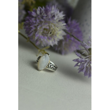 Sky Jewelry Серебряное кольцо 925 пробы с Перламутром