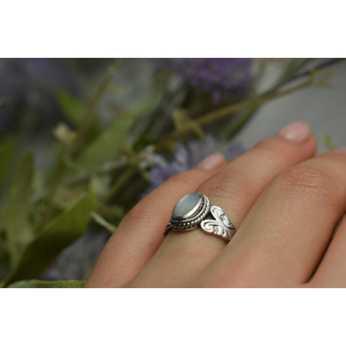 Sky Jewelry Серебряное кольцо с Перламутром