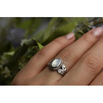 Sky Jewelry Серебряное кольцо с Перламутром