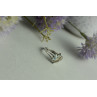 Sky Jewelry Серебряное кольцо с Топазом 925 проба
