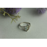 Sky Jewelry Серебряное кольцо с Топазом 925 проба