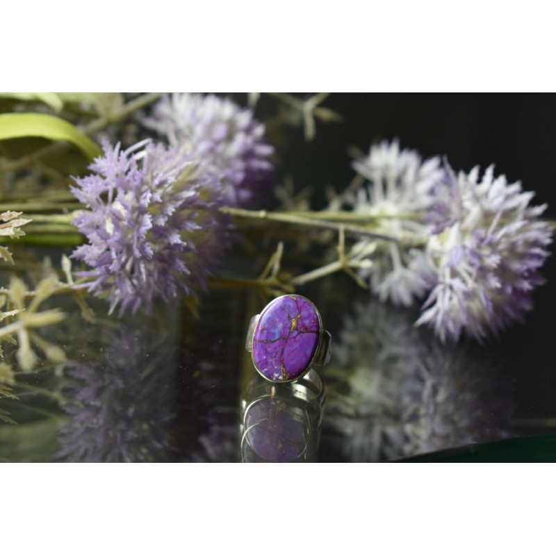 Sky Jewelry Серебряное кольцо 925 пробы с Содалитом