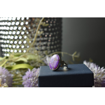 Sky Jewelry Серебряное кольцо 925 пробы с Содалитом