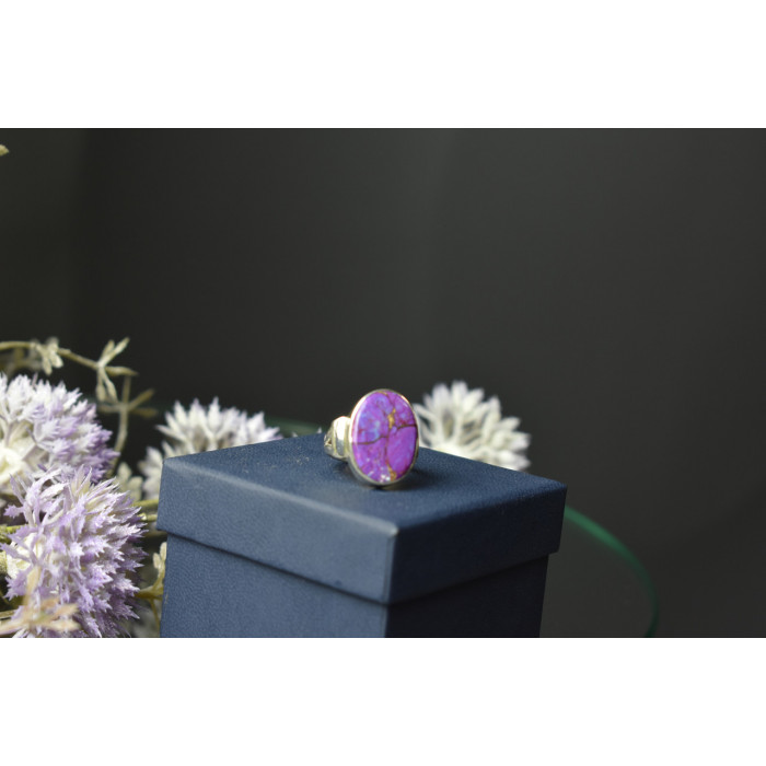 Sky Jewelry Серебряное кольцо 925 пробы с Содалитом