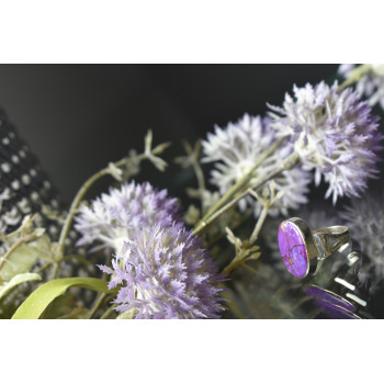 Sky Jewelry Серебряное кольцо 925 пробы с Содалитом