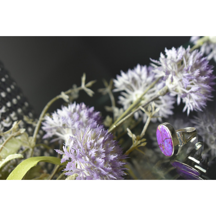 Sky Jewelry Серебряное кольцо 925 пробы с Содалитом