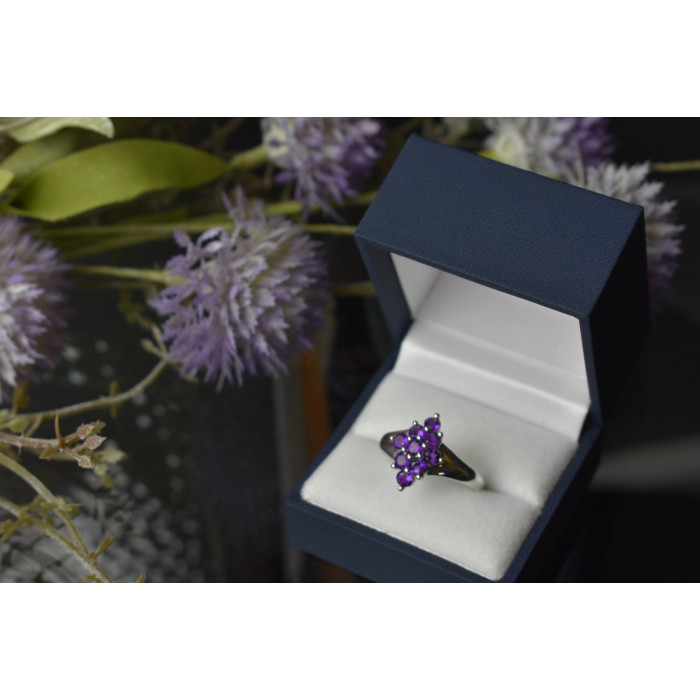 Sky Jewelry Серебряное кольцо 925 пробы с Турмалином