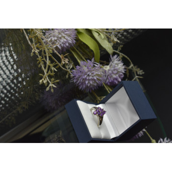 Sky Jewelry Серебряное кольцо 925 пробы с Турмалином