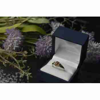 Sky Jewelry Серебряное кольцо с камнем Розовая Шпинель