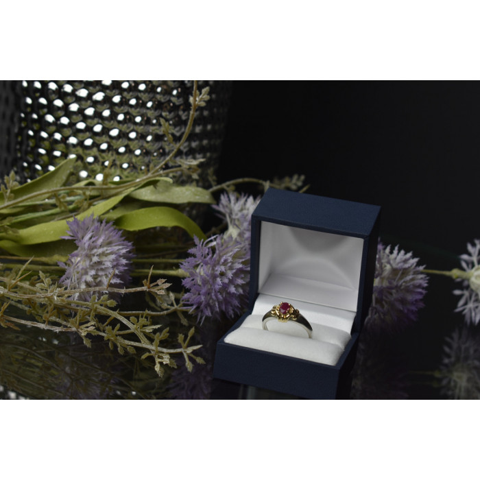 Sky Jewelry Серебряное кольцо с камнем Розовая Шпинель